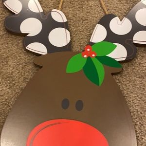 Reindeer door or wall decoration